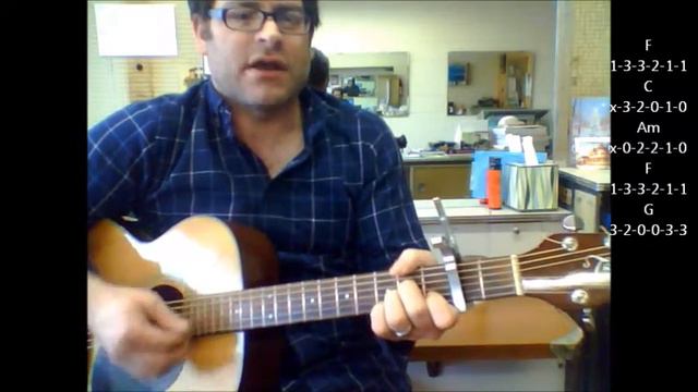 How to play "Listen To Your Heart" by Roxette on acoustic guitar смотреть онлайн