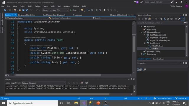 Entity Framework 6 Tutorial: Learn Entity Framework 6 from Scratch | Entity Framework crash course смотреть онлайн