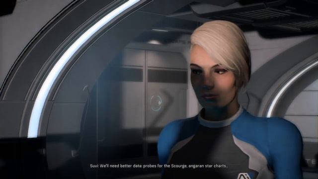 Mass Effect™ Andromeda (PS4) Suvi shares her brilliance with Dick on the Tempest смотреть онлайн