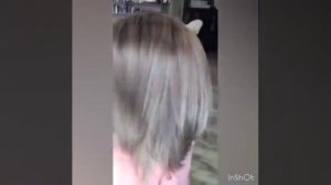 Пепельно перламутровый, наша работа по окрашиванию волос в Мастерской колористики Наташи Свечниково