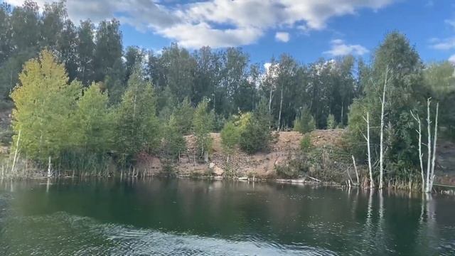 Южный Урал. Село Кременкуль. Рыбачим на ФОРЕЛЕВОМ КАРЬЕРЕ смотреть онлайн