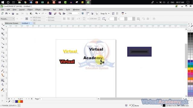 CorelDraw Menu| Effects Menu | Copy Effect & Clone Effect Options | 54 смотреть онлайн