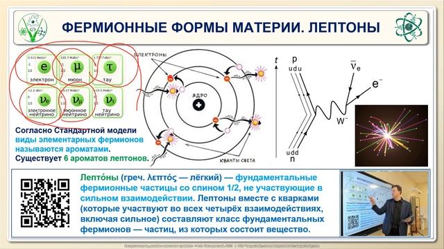 Тема 12. Материя. Интегративная видеолекция курса “Естествознание” Феликса Каспаринского