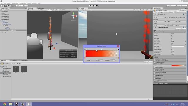 7B. Unity Tutorial, Glowing Particles - Create a Survival Game смотреть онлайн