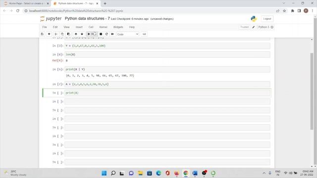 set operations | How to Union of set| intersection | python playlist - 26 смотреть онлайн