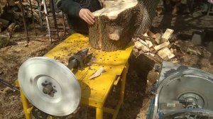 Дровокол с двигателем от стиральной машины против Дровокола с большим двигателем