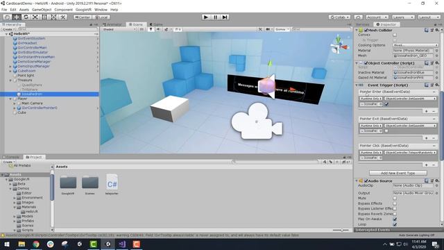 Developing for Google Cardboard with Unity 2019.1 & 2019.2 смотреть онлайн