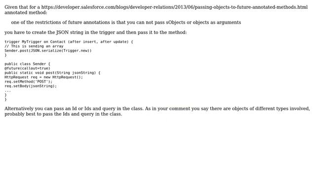 Salesforce: How to serialize JSON and send it through Trigger every time edited and inserted? смотреть онлайн