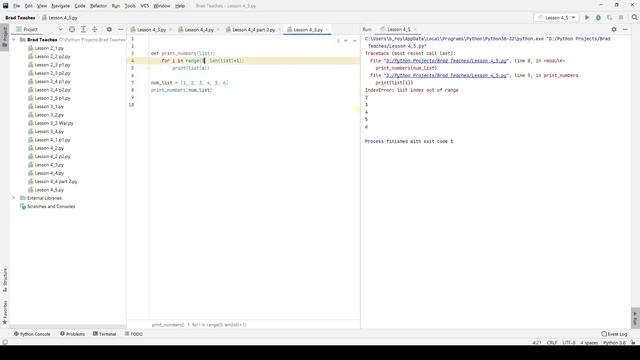 Python Lesson 4.5: Lab - Debugging смотреть онлайн