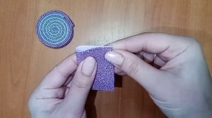 ? Конфетка из глитерного фоамирана ✨ своими руками