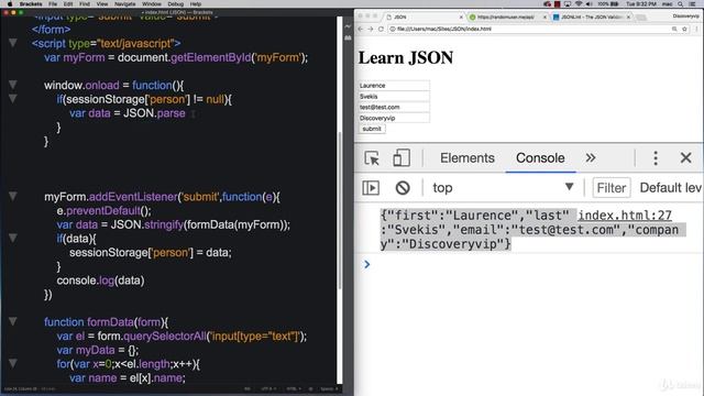 JSON+AJAX+API 0212 Store Values as String смотреть онлайн