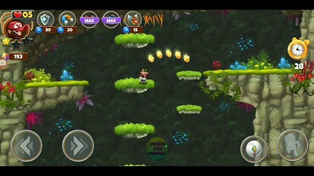 SUPER JUNGLE JUMP,ADVENTURE,ARCADE,ANDROID GAME.LEVEL 1-8 смотреть онлайн