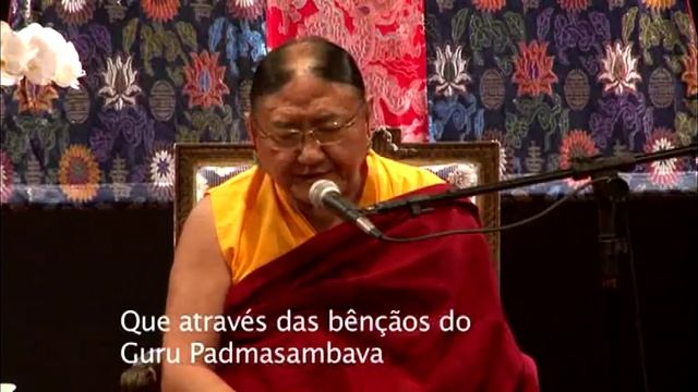 S.S.Sakya Trizin - transmissão mantra Guru Rinpoche смотреть онлайн