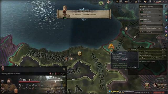 [FR] Crusader Kings 3 : Princes of Darkness (Mod Vampires) - Hélène de Troie - Rediff Épisode 49 смотреть онлайн