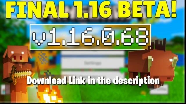 Download Minecraft 1.16.0.68 link in the description смотреть онлайн