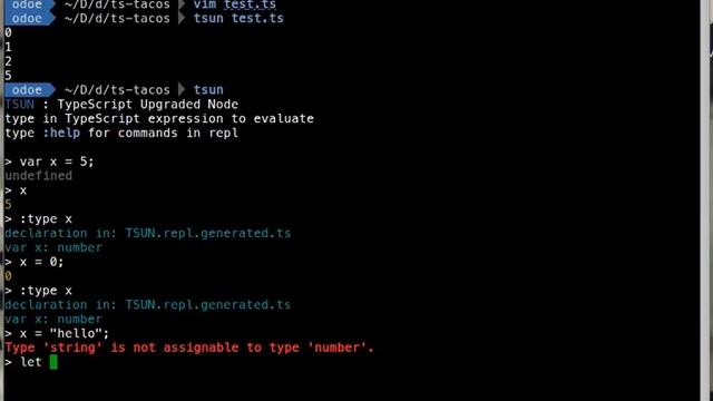 TypeScript Variables смотреть онлайн