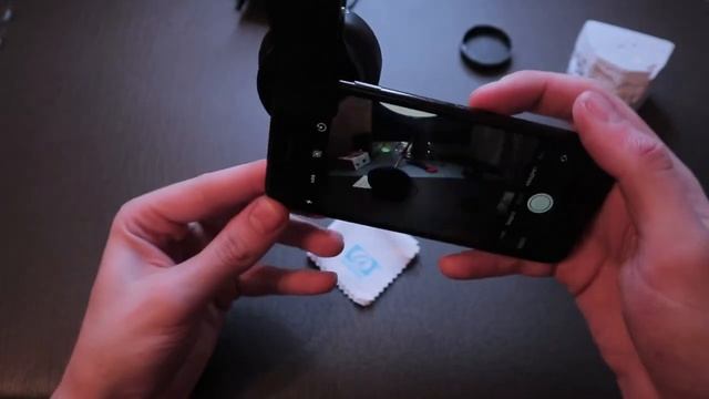 Распаковка и обзор линзы APEXEL apl-0.45wm Широкоугольный объектив + макро смотреть онлайн