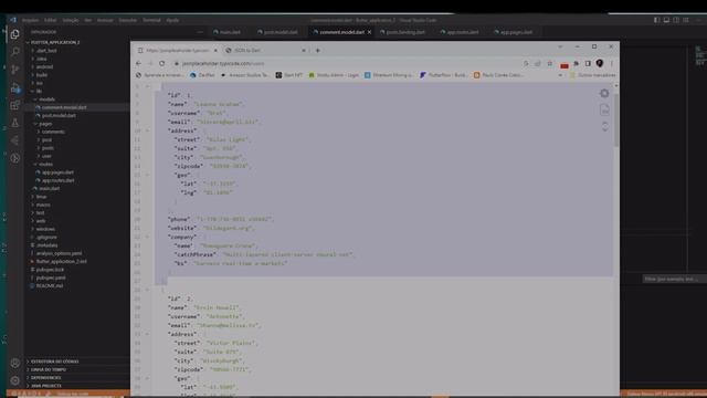 #9 Converter json em Dart Object [Curso Flutter + GetX 2023] смотреть онлайн