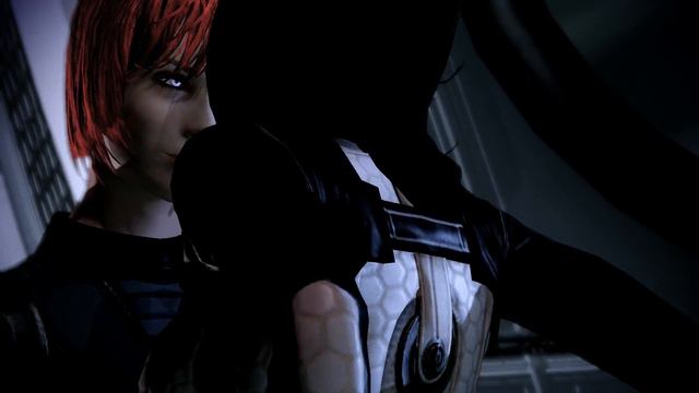 Mass Effect - Femshep and Miranda final romance scene смотреть онлайн
