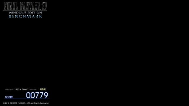 ファイナルファンタジーXV Windows Edition ベンチマーク 高品質 1080p GTX660 i7-4770 смотреть онлайн