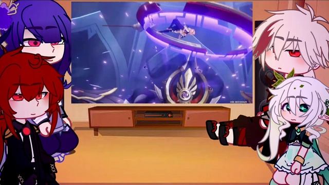 Genshin Characters react to Wanderer receive his Anemo Vision || Genshin Impact || Gacha Club ? смотреть онлайн