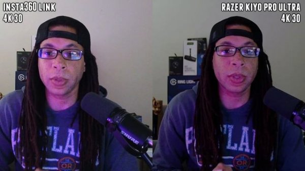 Insta360 Link vs Razer Kiyo Pro Ultra