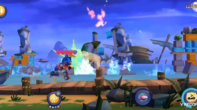 Ультра Мегатрон Angry birds Transformers смотреть онлайн