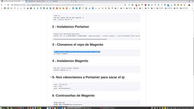 Instalando Magento 1.9 con Docker en DigitalOcean смотреть онлайн