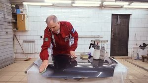 Быстрая подготовка к покраске авто своими руками в гараже. Зачистка ЛКП абразив kovax super assilex