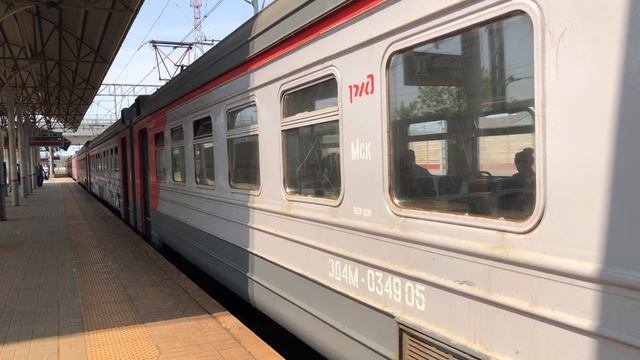 ЭД4М-0349 На станции Салтыковская смотреть онлайн