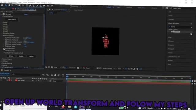 How to make Roblox 3D videos in AFTER EFFECTS! смотреть онлайн
