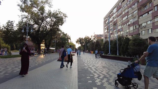 Kazakhstan Almaty walking August 2022. Прогулка Алматы Август part 7 смотреть онлайн