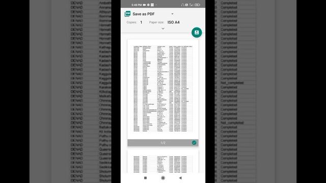 HOW TO CONVERT EXCEL FILE TO PDF FILE USING MOBILE | EXCEL TO PDF CONVERSION | GOOGLE SHEET APP смотреть онлайн