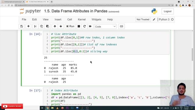 Data Frame Attributes || Lesson 1.5 || Python for Data Science || Learning Monkey || смотреть онлайн