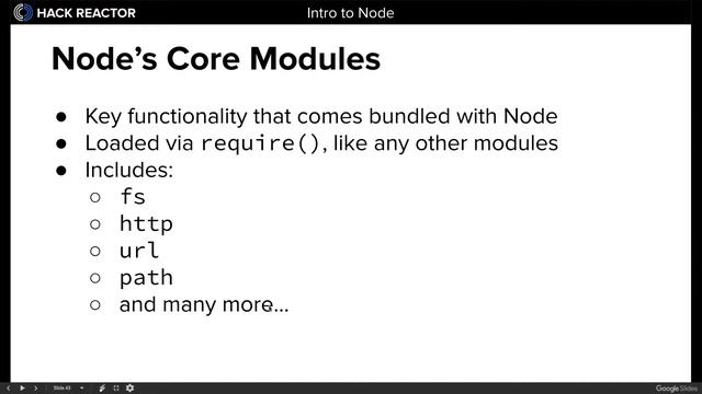 Node Intro смотреть онлайн