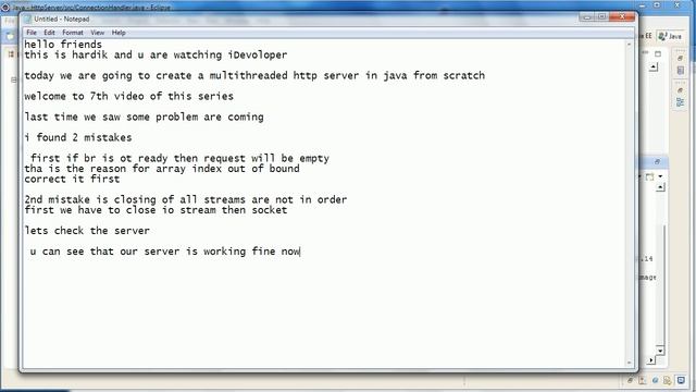 How Create Your Own Web Server Part 7 смотреть онлайн