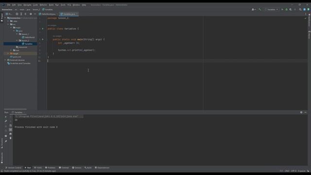 Java переменные | Java типы данных | Java для автоматизаторов | Урок 2 | 18+ смотреть онлайн