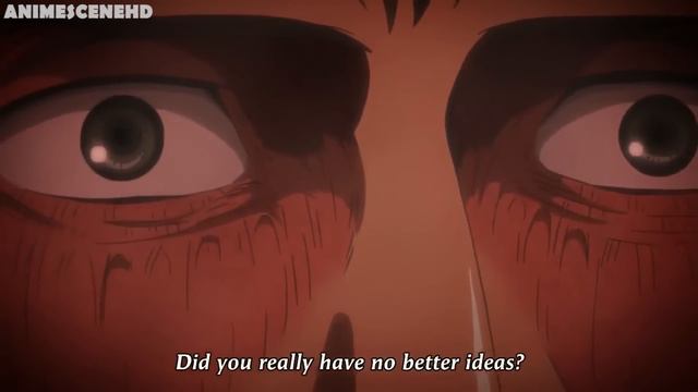 Armin and Eren vs Colossal titan I Attack on titan season 3 HD (60fps) смотреть онлайн