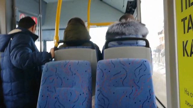 Транспорт в Казани. Автобус "Лотос - 206" в Казани / transport in Kazan. Bus "Lotos - 206" in Kaza смотреть онлайн