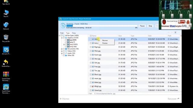EaseUS Data Recovery Wizard Recovery My lost Or Delete Data смотреть онлайн