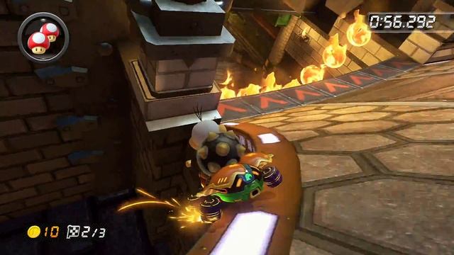 Bowser's Castle - 1:58.089 - NF Sgt (Mario Kart 8 World Record) смотреть онлайн