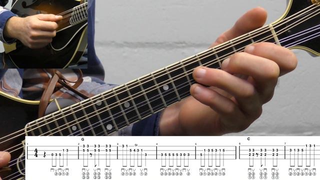 Man Of Constant Sorrow | Intermediate Bluegrass Mandolin Lesson With Tab
