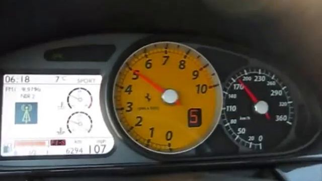 Im Driving a Ferrari 599GTB 320KM/H смотреть онлайн