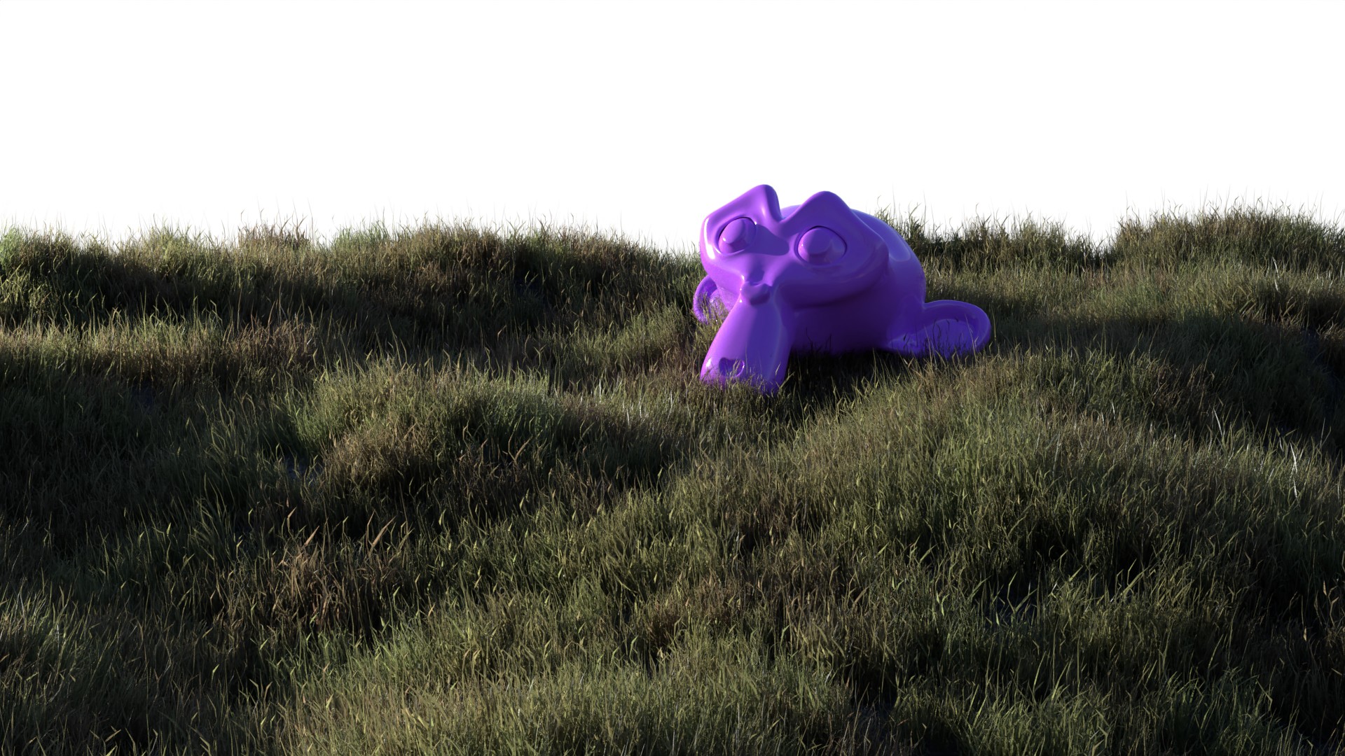Как создать траву в Geometry Nodes. Blender урок для начинающих смотреть онлайн