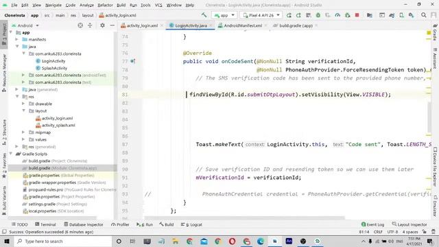 Insta Clone App Live Making on Android Studio Hindi Part -2 #intsgramcloneappAndroidStudio смотреть онлайн