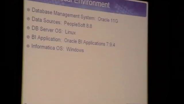 OpenWorld '08: Oracle Business Intelligence for the Peoplesoft Product Line: Part 4 of 5 смотреть онлайн