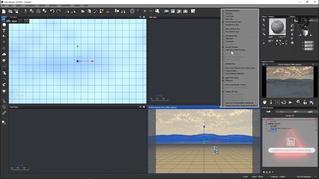 E-on Software VUE | Beginners Level Tutorial смотреть онлайн