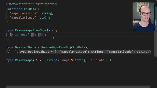 Fix ANNOYING OBJECT KEYS with infer and template literals смотреть онлайн
