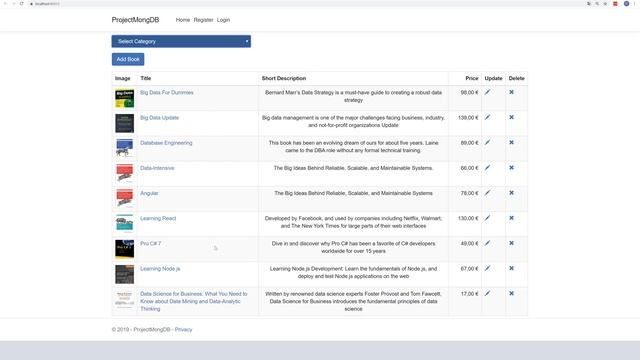 Real-world App with ASP.NET CORE 3.1 MVC & MongoDB (NoSQL) смотреть онлайн