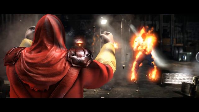 Mortal Kombat XL - Michael Myers Liu Kang Costume Mod Performs Intros On All Stages 4K Mods смотреть онлайн